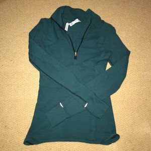 Green Lulu Lemon Sweat jacket